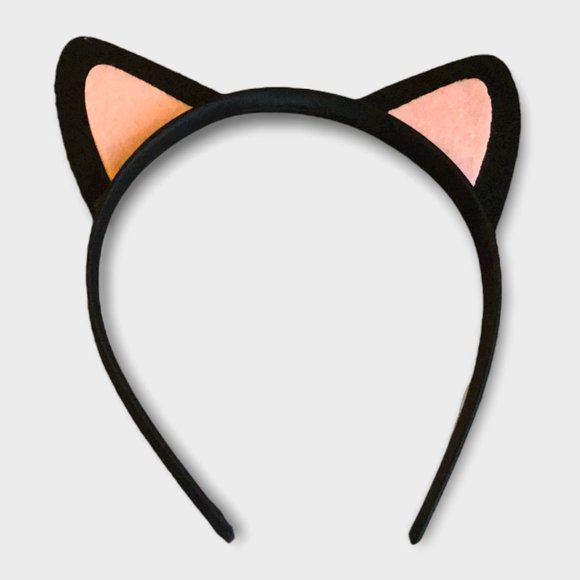 2 pc Halloween Accessories Bundle - Cat Ears & Witch Hat - Picture 2 of 6